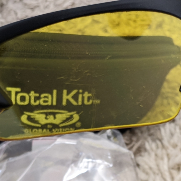 Global Vision Eyewear Total Kit Interchangeable Sunglass UV Blue Block Anti Fog - Picture 16 of 16